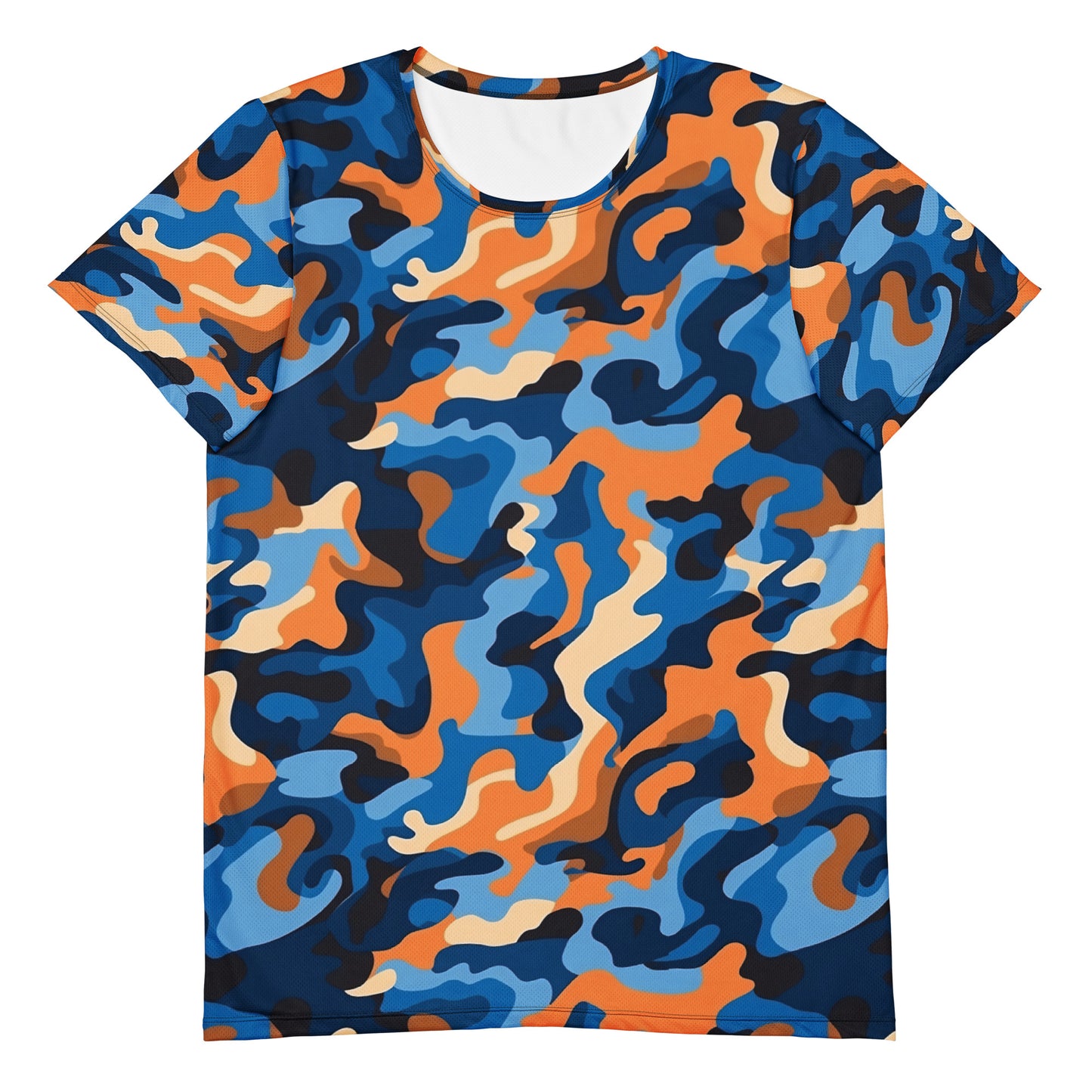 Colorful Camouflage v7 Sport-T-Shirt für Herren Sport T-Shirt JLR Design