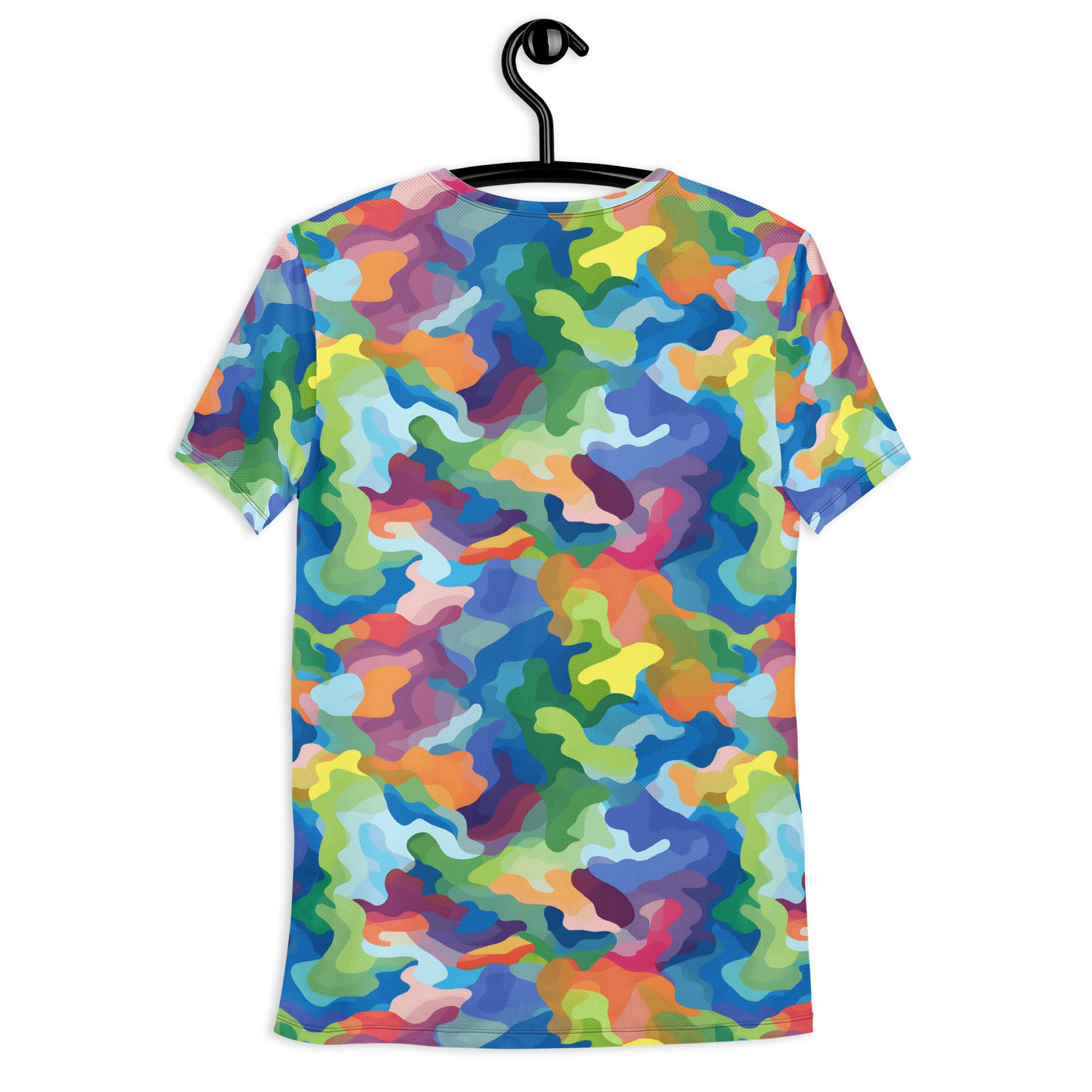 Colorful Camouflage v8 Sport-T-Shirt für Herren Sport T-Shirt JLR Design