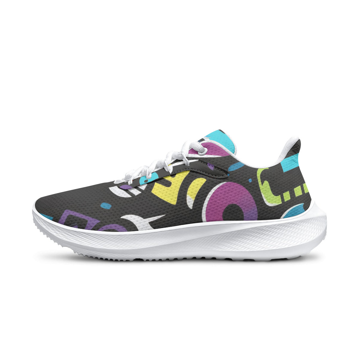 Colorful Graffiti v1 AeroWave Performance Laufschuhe Sneakers JLR Design