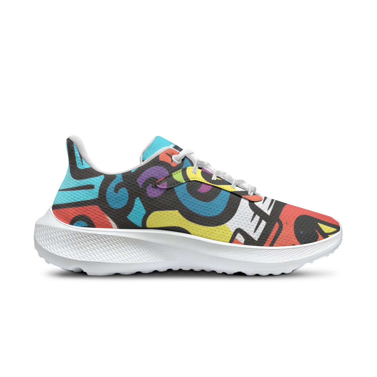 Colorful Graffiti v1 AeroWave Performance Laufschuhe Sneakers JLR Design