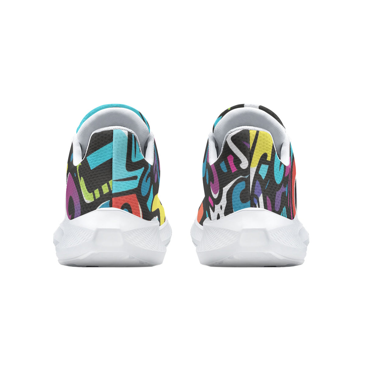 Colorful Graffiti v1 AeroWave Performance Laufschuhe Sneakers JLR Design