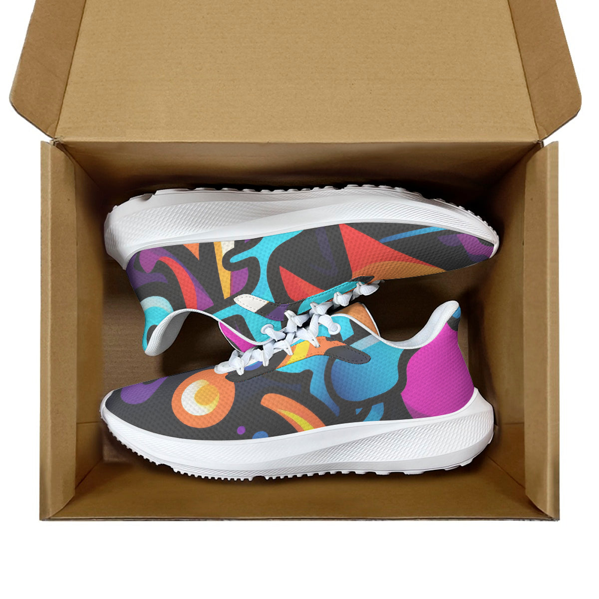 Colorful Graffiti v2 AeroWave Performance Laufschuhe Sneakers JLR Design