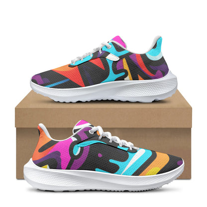 Colorful Graffiti v2 AeroWave Performance Laufschuhe Sneakers JLR Design