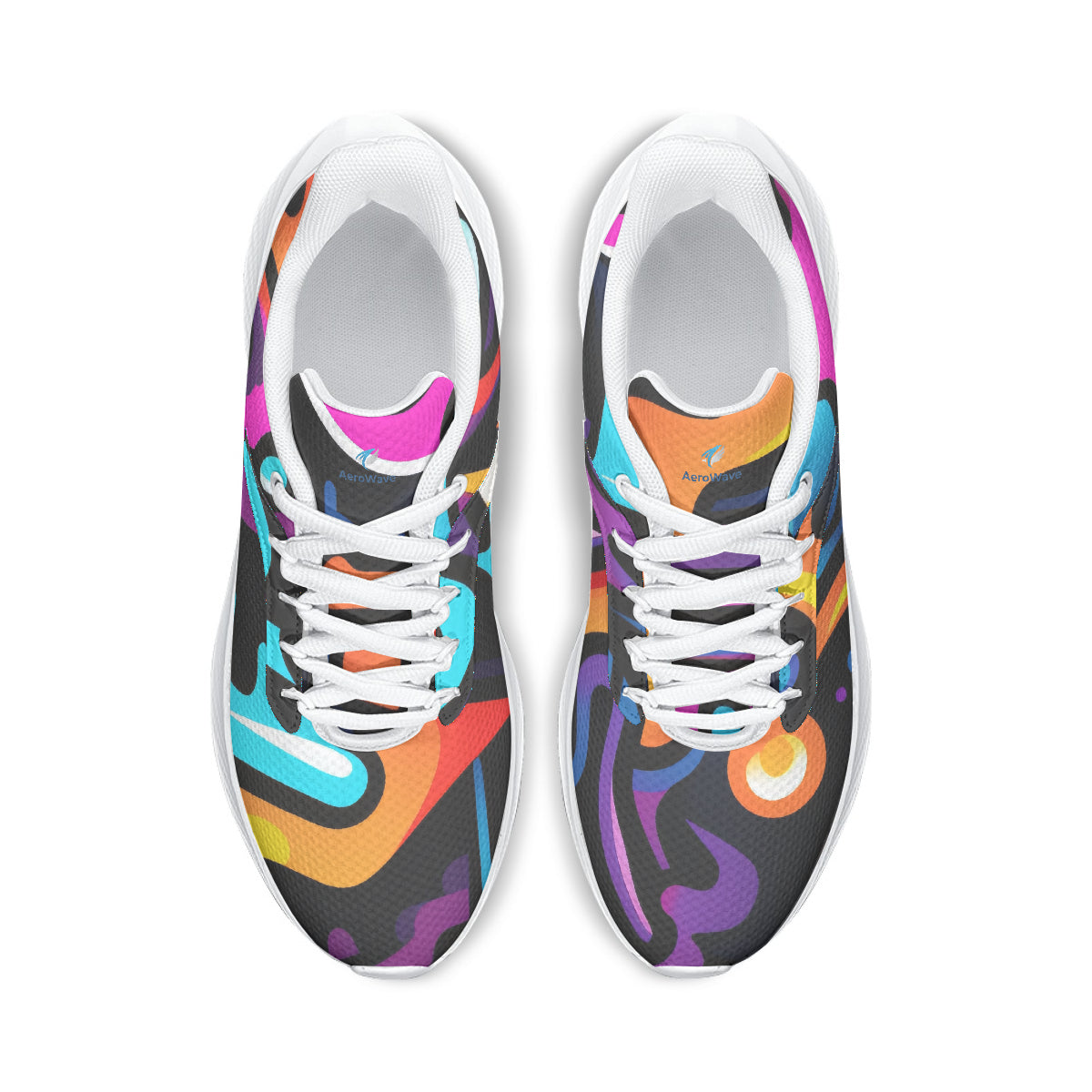 Colorful Graffiti v2 AeroWave Performance Laufschuhe Sneakers JLR Design