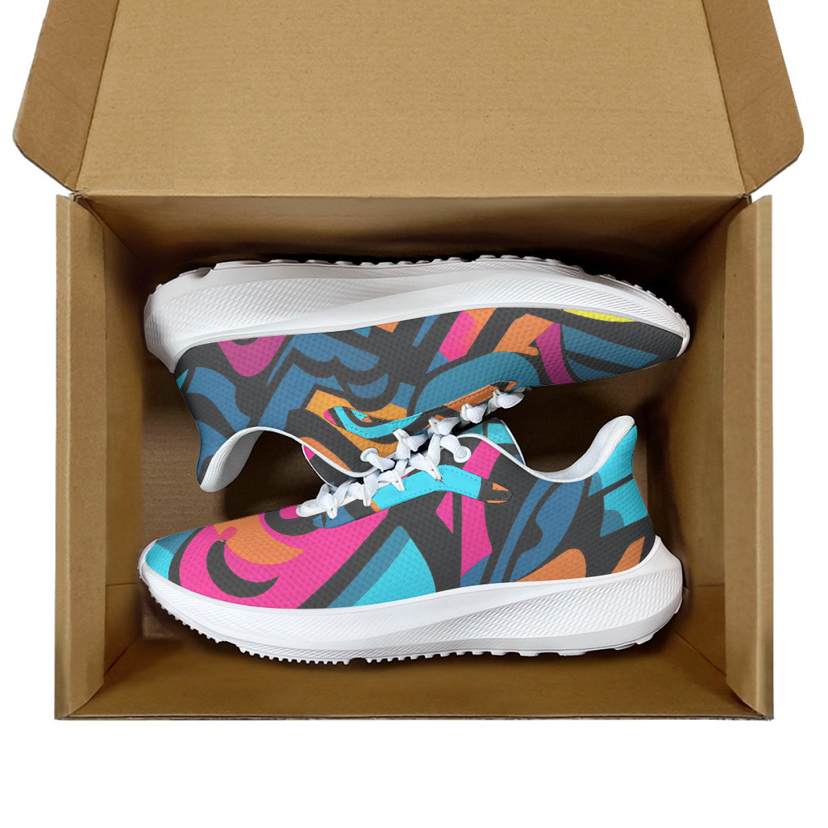 Colorful Graffiti v3 AeroWave Performance Laufschuhe Sneakers JLR Design