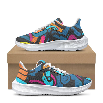 Colorful Graffiti v3 AeroWave Performance Laufschuhe Sneakers JLR Design