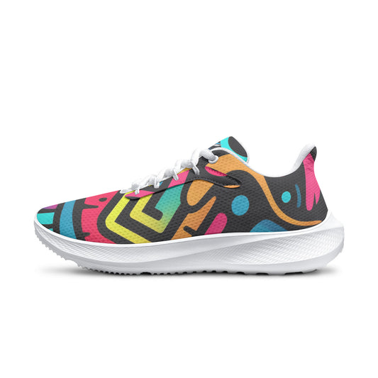 Colorful Graffiti v4 AeroWave Performance Laufschuhe Sneakers JLR Design