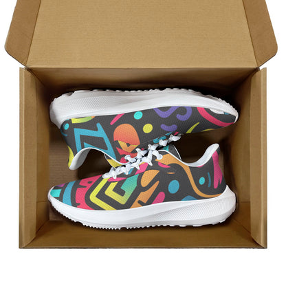 Colorful Graffiti v4 AeroWave Performance Laufschuhe Sneakers JLR Design