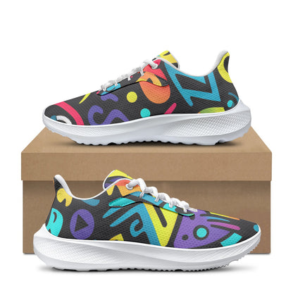 Colorful Graffiti v4 AeroWave Performance Laufschuhe Sneakers JLR Design