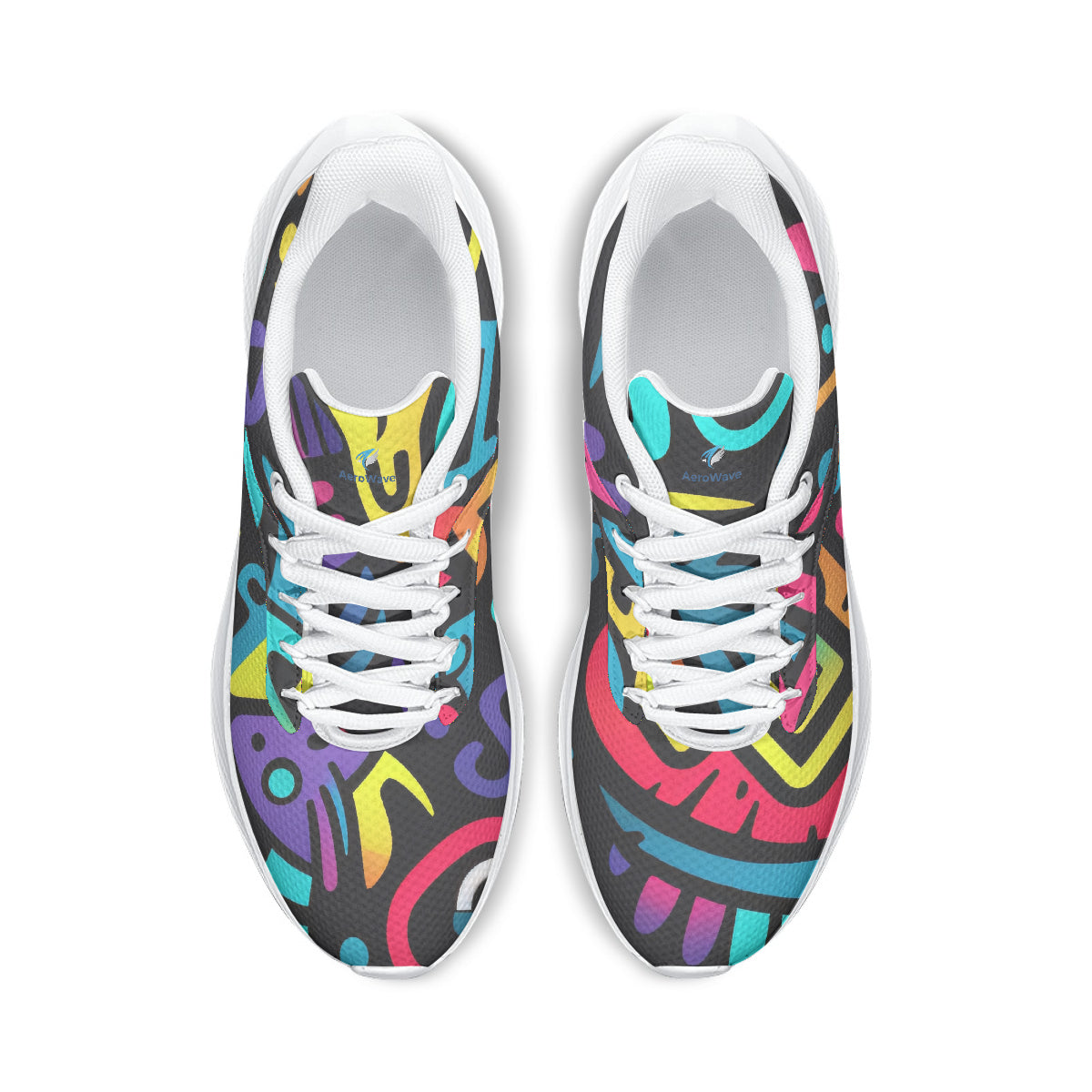 Colorful Graffiti v4 AeroWave Performance Laufschuhe Sneakers JLR Design