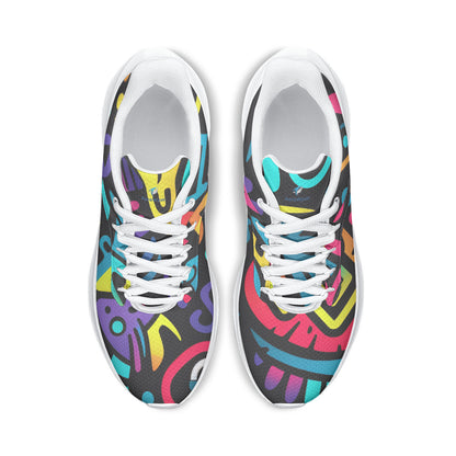 Colorful Graffiti v4 AeroWave Performance Laufschuhe Sneakers JLR Design