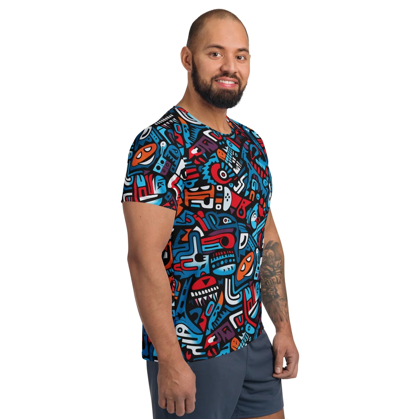 colorful-graffiti-v5-sport-t-shirt-fur-herren-sport-t-shirt-jlr-design-10 - JLR Design