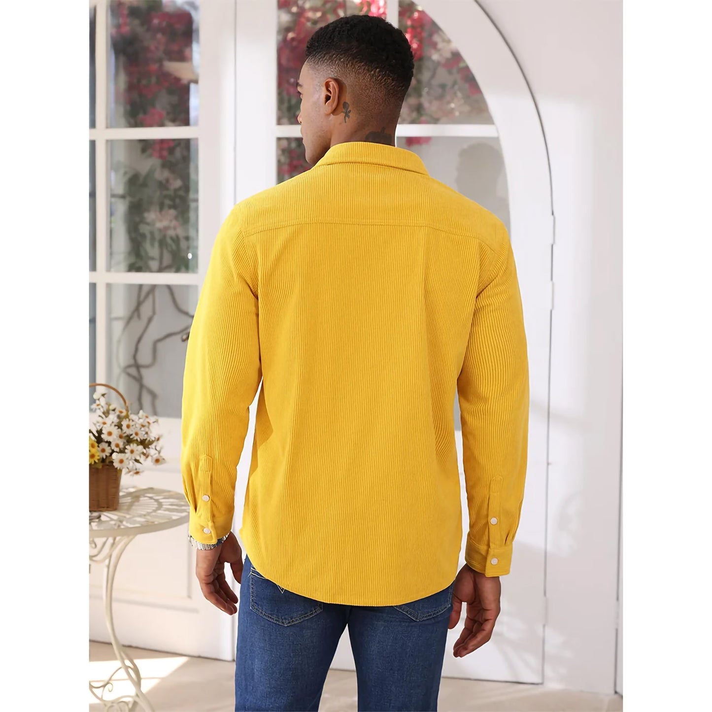 Cord-Jacke für Herren – Lässig und vielseitig Jacke JLR Design