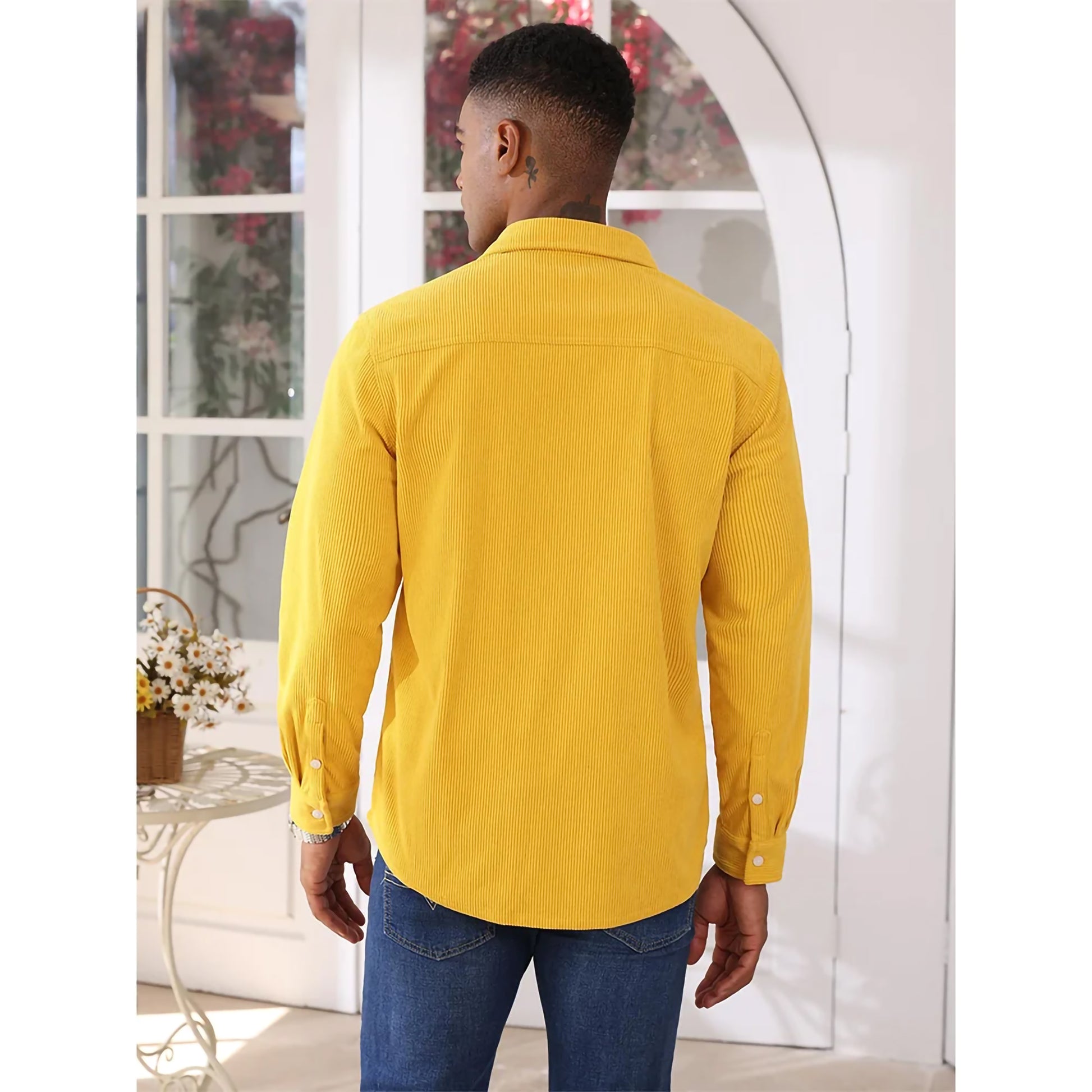 Cord-Jacke für Herren – Lässig und vielseitig Jacke JLR Design