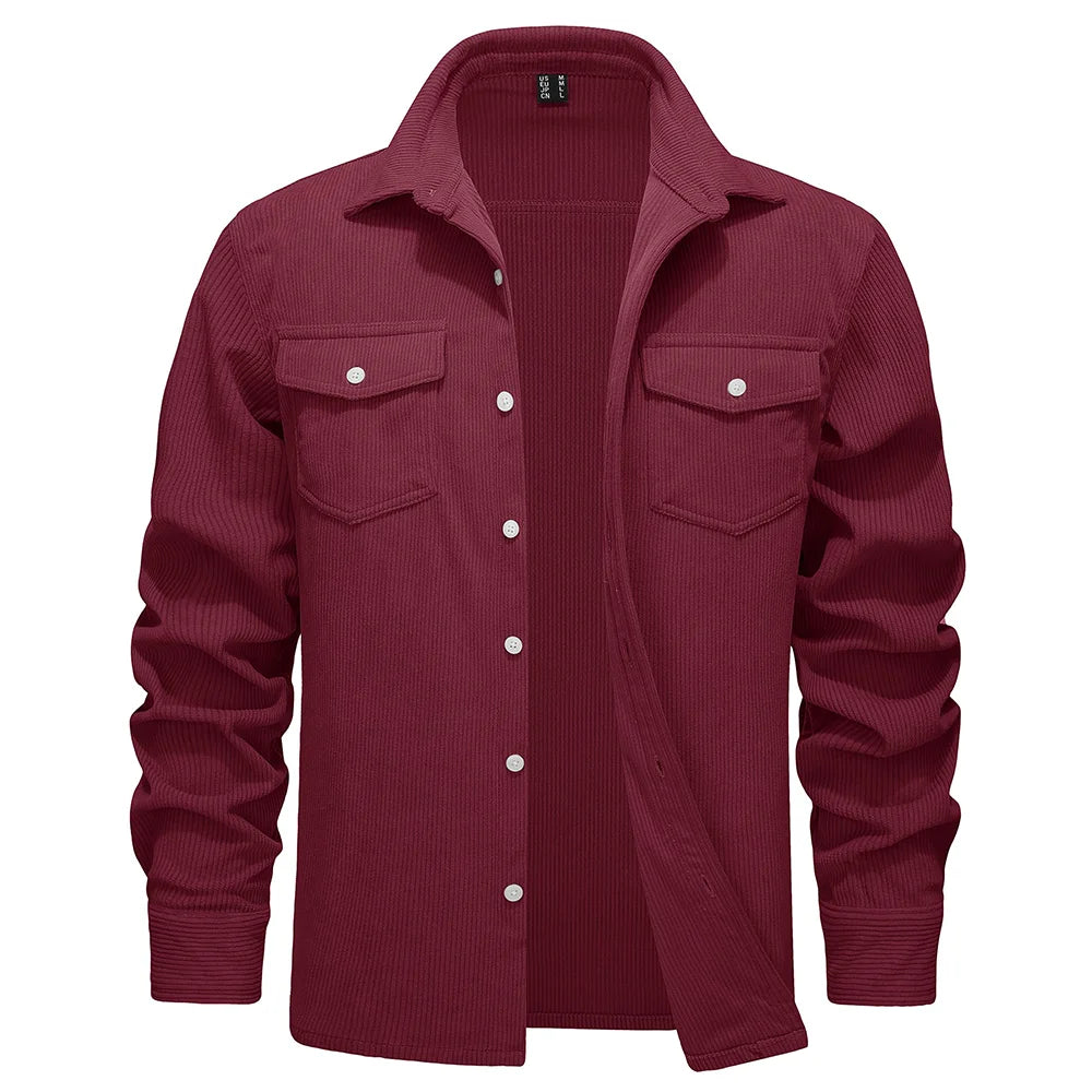 Cord-Jacke für Herren – Lässig und vielseitig Jacke JLR Design