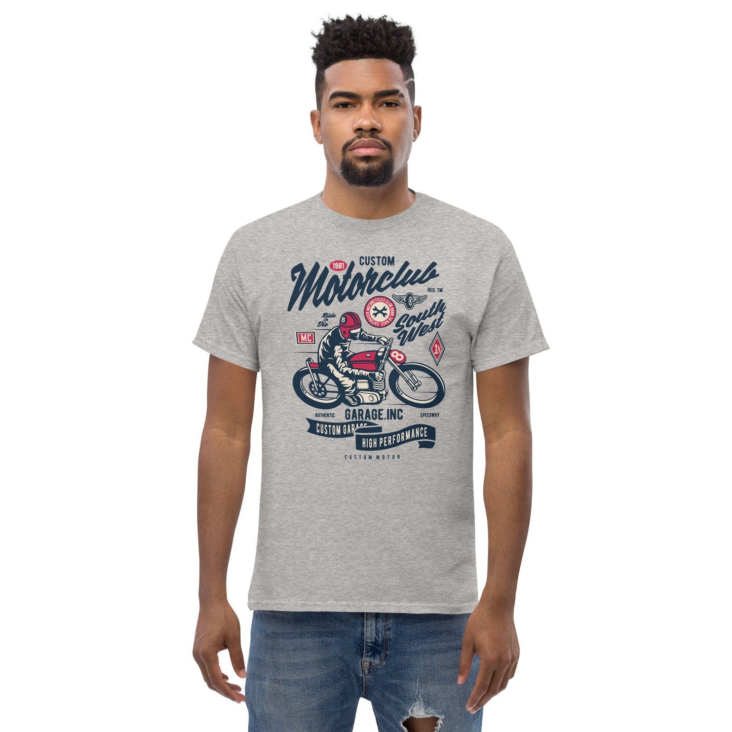 Costum Motorclub South West Herren-T-Shirt T-Shirt 29.99 Costum, Herren, Motorclub, South, T-Shirt, West JLR Design