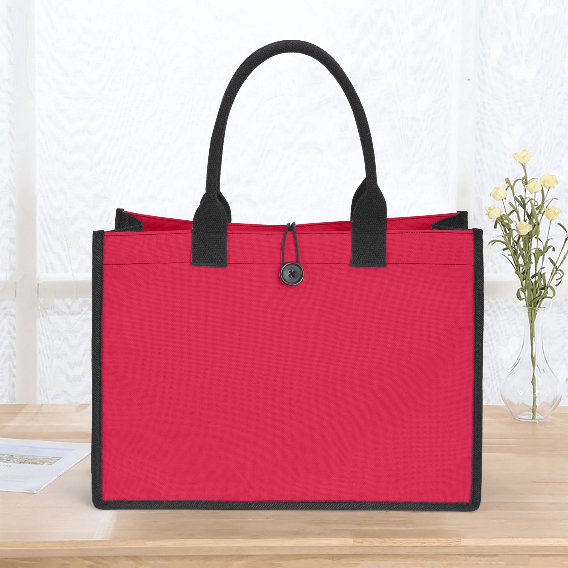 Crimson Canvas Shopper Tasche Einkaufstasche JLR Design