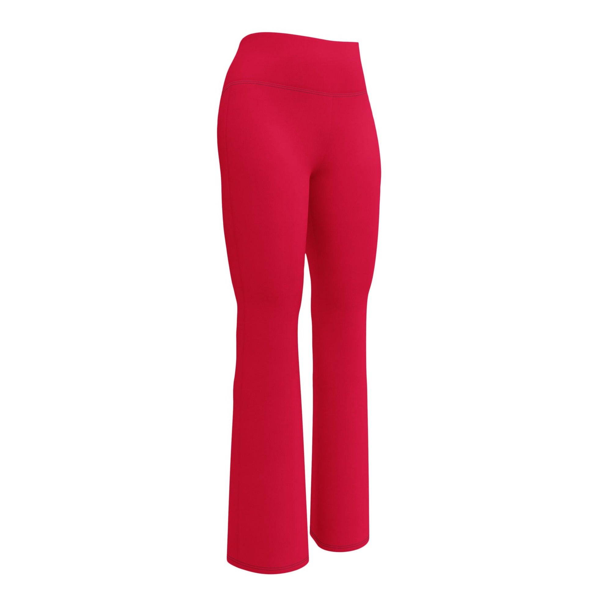 Crimson High Waist Flare Leggings Flare Leggings 59.99 Crimson, Flare, High, Leggings, Waist JLR Design