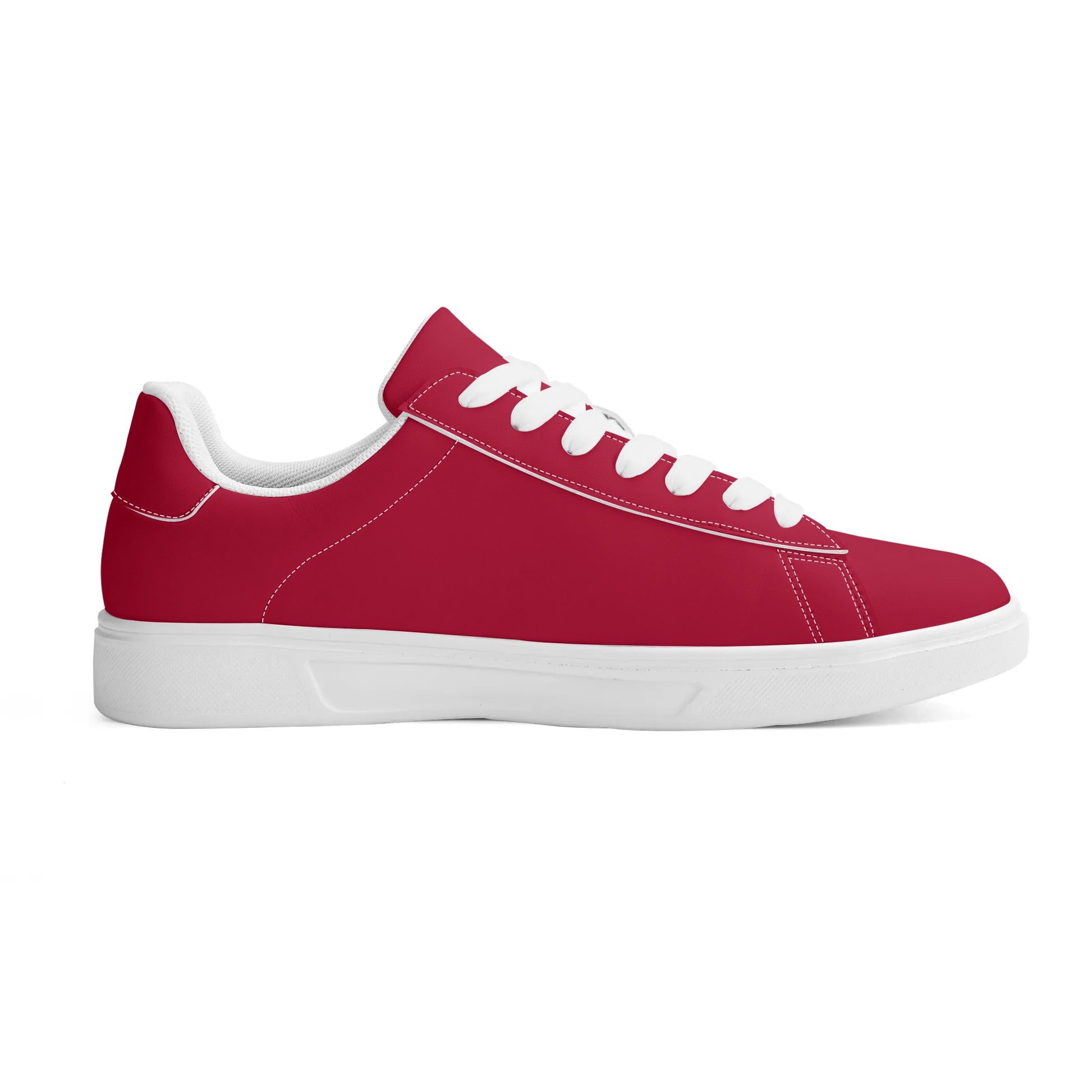 Crimson Low Top Leather Sneaker Low Top Sneaker 74.99 Crimson, Leather, Low, Sneaker, Top JLR Design