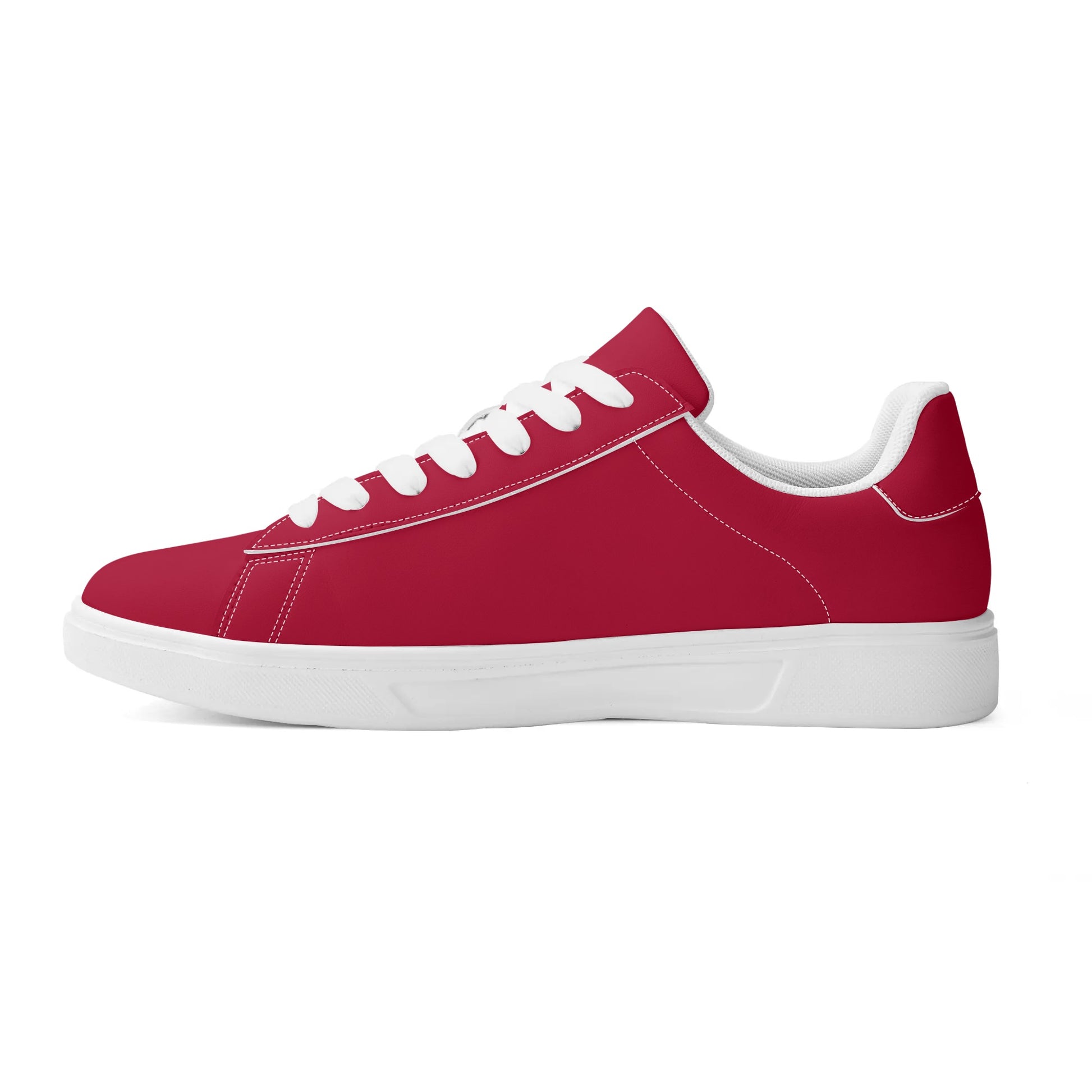 Crimson Low Top Leather Sneaker Low Top Sneaker 74.99 Crimson, Leather, Low, Sneaker, Top JLR Design