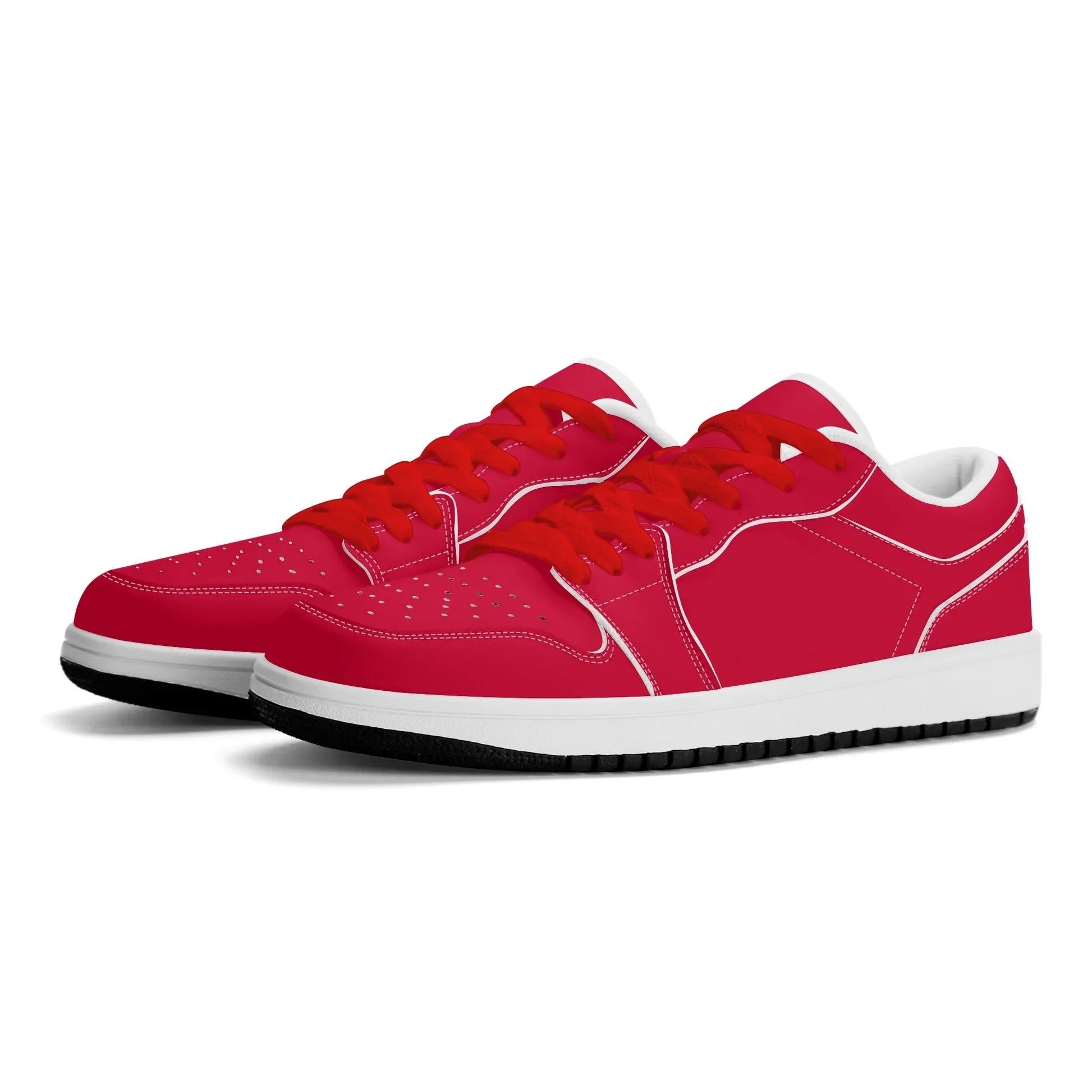 crimson-low-top-leder-sneaker-fur-damen-sneaker-jlr-design-79000 - JLR Design