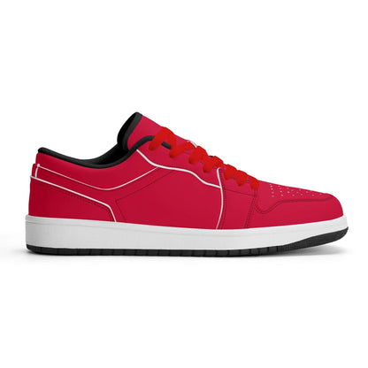 crimson-low-top-leder-sneaker-fur-damen-sneaker-jlr-design-16661 - JLR Design