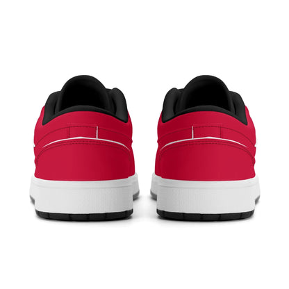 crimson-low-top-leder-sneaker-fur-damen-sneaker-jlr-design-31775 - JLR Design