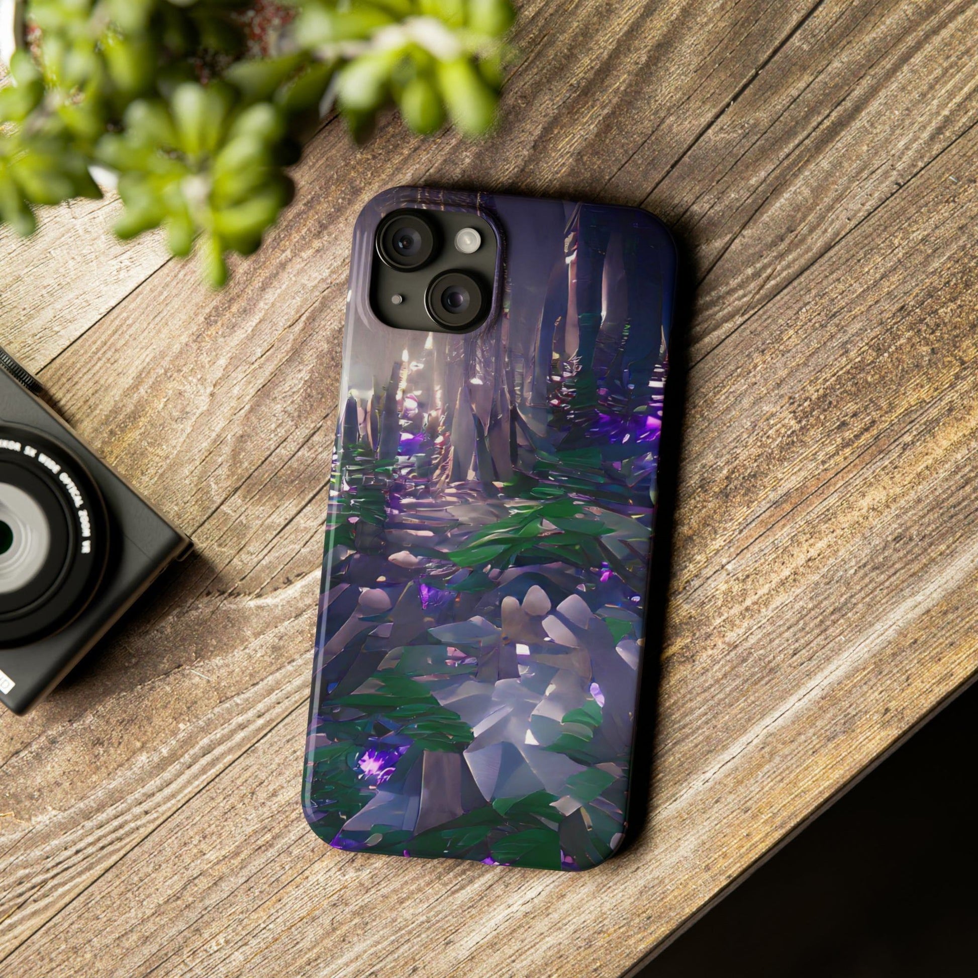 Crystal Forest Iphone Case - Case-Mate Phone Case 34.99 Accessories, Glossy, iPhone, iPhone Cases, Phone accessory, Phone Cases, Samsung Cases, Slim JLR Design