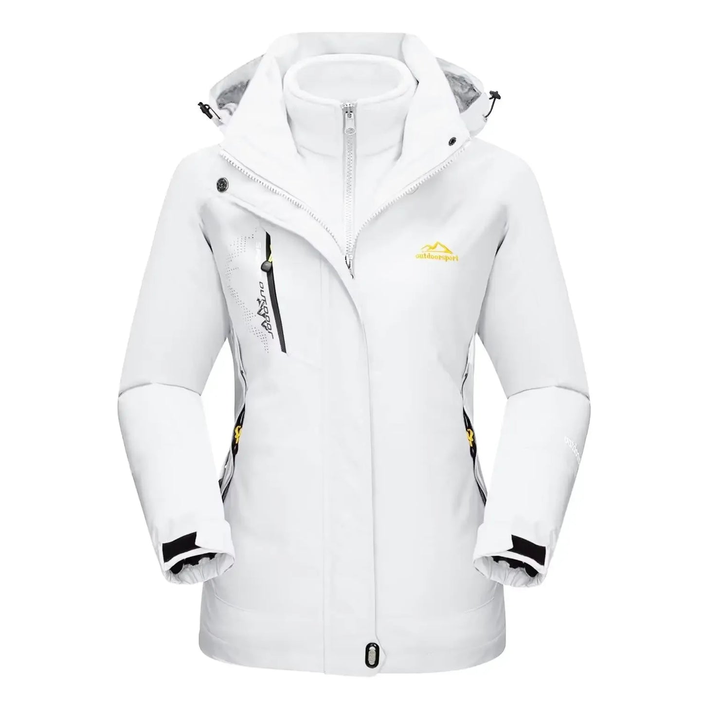 damen-3-in-1-outdoor-jacke-winter-ski-and-wandern-mit-fleece-innenjacke-und-windschutz-jacke-jlr-design-58411 - JLR Design