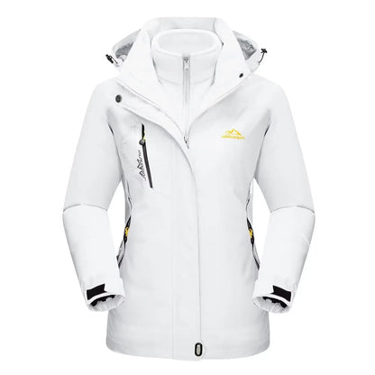 damen-3-in-1-outdoor-jacke-winter-ski-and-wandern-mit-fleece-innenjacke-und-windschutz-jacke-jlr-design-58411 - JLR Design