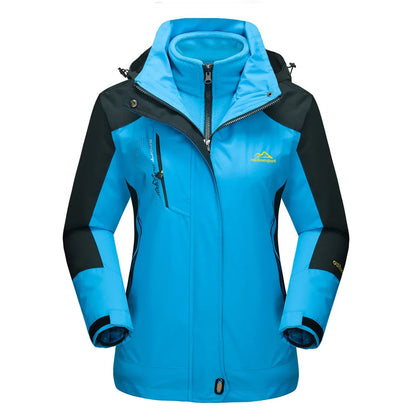 damen-3-in-1-outdoor-jacke-winter-ski-and-wandern-mit-fleece-innenjacke-und-windschutz-jacke-jlr-design-80989 - JLR Design