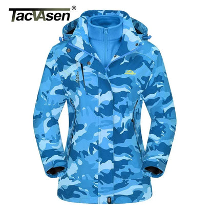 damen-3-in-1-outdoor-jacke-winter-ski-and-wandern-mit-fleece-innenjacke-und-windschutz-jacke-jlr-design-27309 - JLR Design