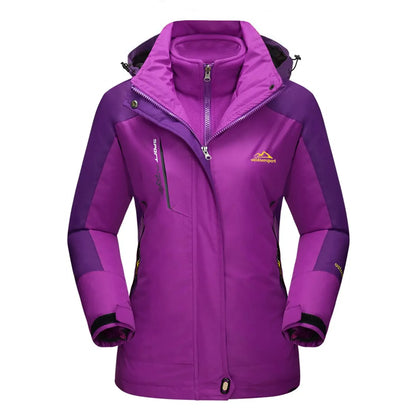 damen-3-in-1-outdoor-jacke-winter-ski-and-wandern-mit-fleece-innenjacke-und-windschutz-jacke-jlr-design-83546 - JLR Design