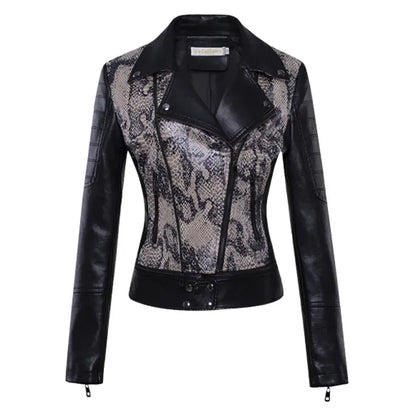 schwarz-orange-lederjacke-fur-damen-jacke-jlr-design-61746 - JLR Design