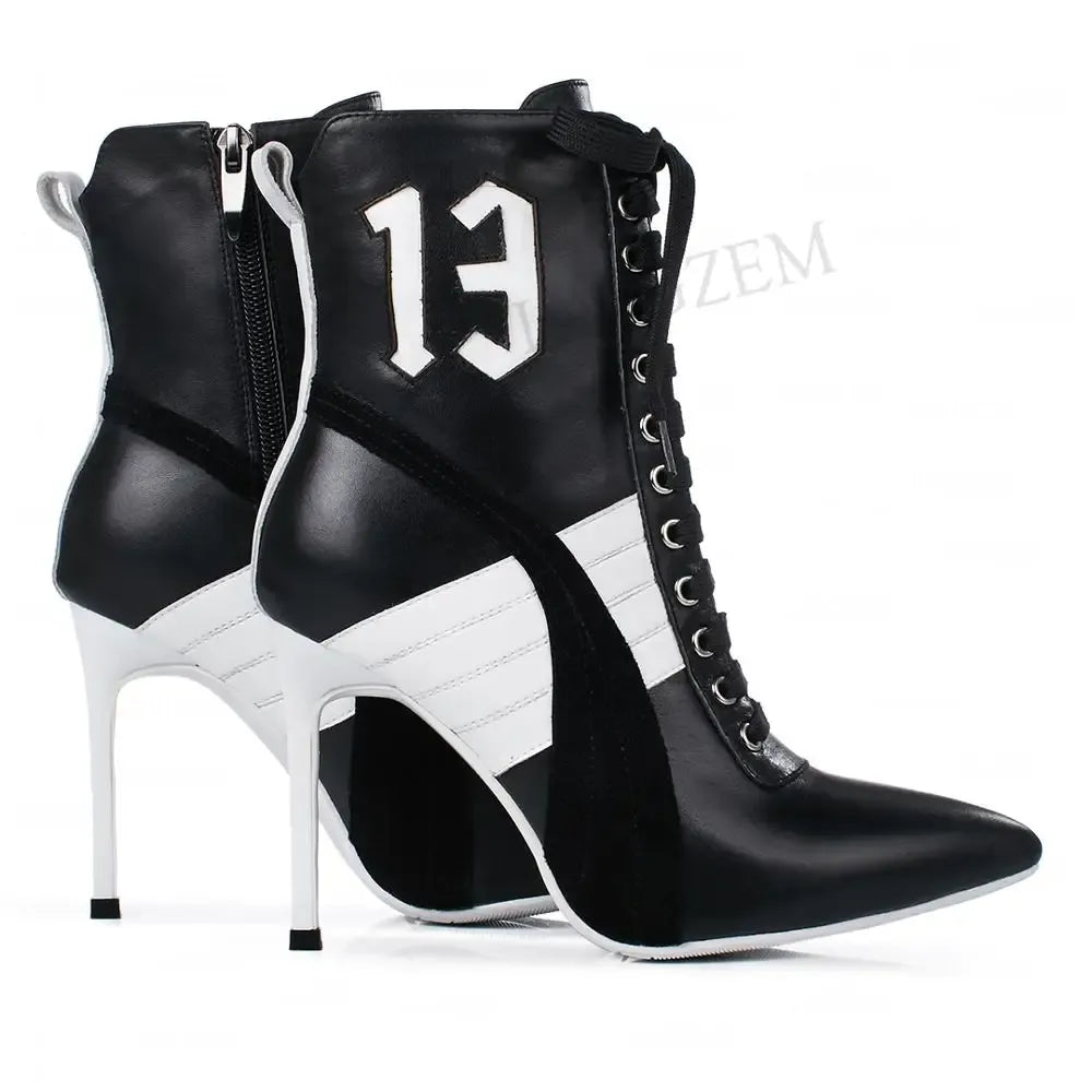 elegante-damen-high-heels-aus-echtem-leder-im-sneaker-design-high-heels-jlr-design-40764 - JLR Design