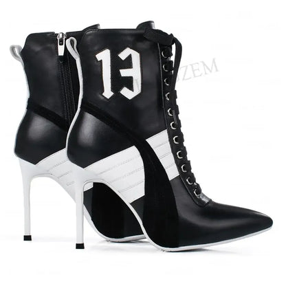 elegante-damen-high-heels-aus-echtem-leder-im-sneaker-design-high-heels-jlr-design-40764 - JLR Design