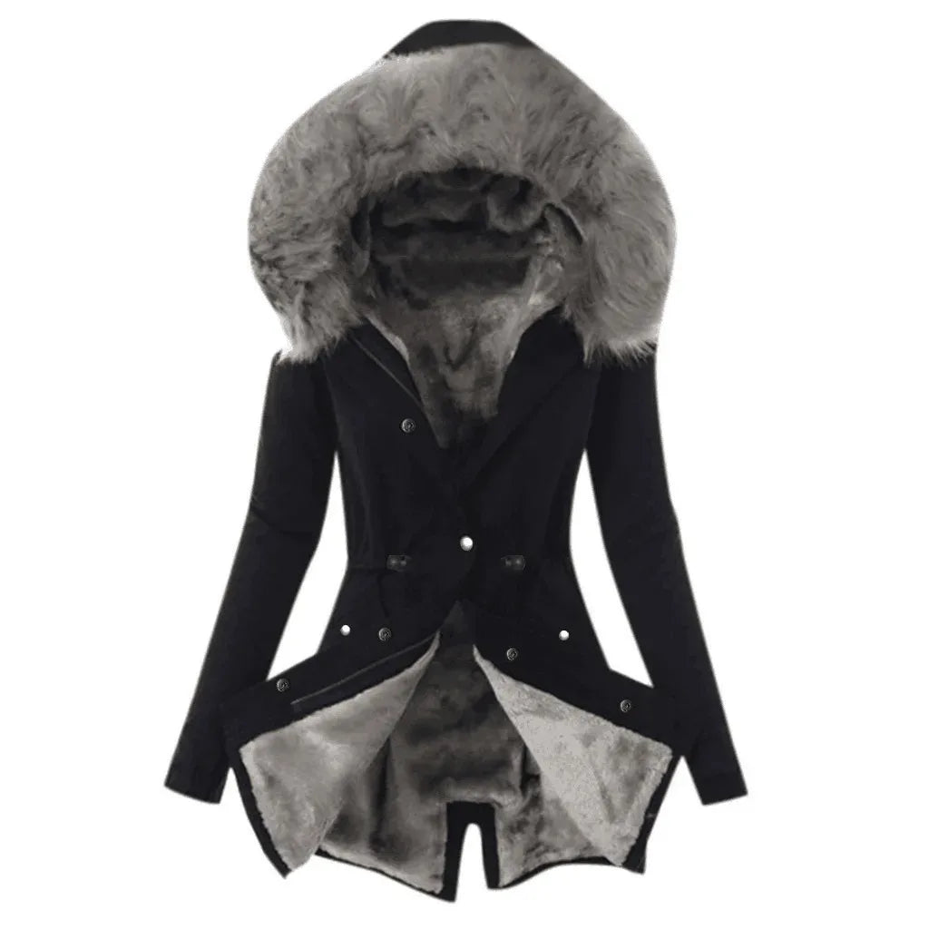 bequemer-damenparka-mit-kapuze-jacke-jlr-design-29594 - JLR Design