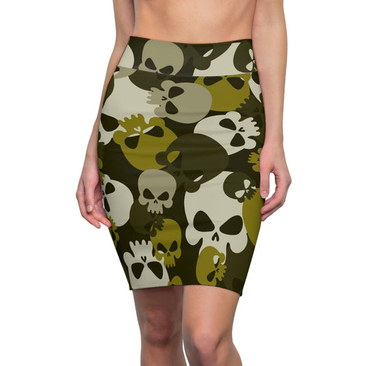 Dark Green Bleistiftrock Bleistiftrock JLR Design