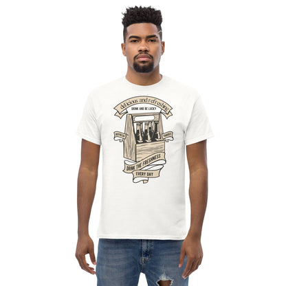 Delicious and Refreshing Herren-T-Shirt T-Shirt 29.99 Bier, Delicious, Herren, Refreshing, T-Shirt JLR Design