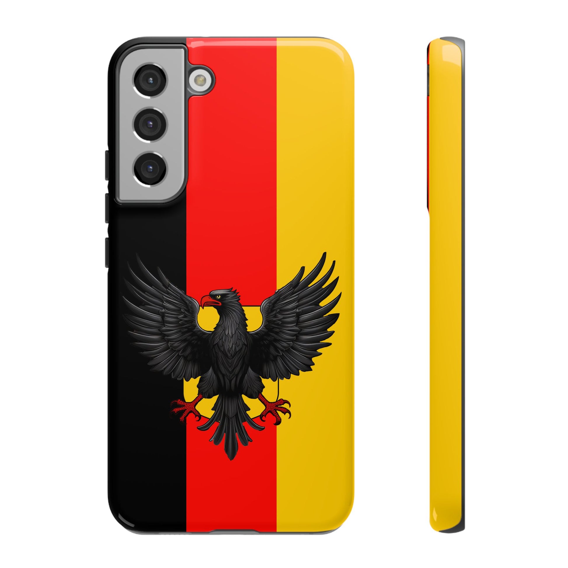 Deutschland Handyhülle für Samsung Galaxy S22/S23/S24 Plus/Ultra Phone Case 37.99 Accessories, Adler, Deutschland, Glossy, Holiday Picks, iPhone Cases, Matte, Phone accessory, Phone Cases, Samsung, Samsung Cases, Summer Picks, Tough, Valentine's Day Picks JLR Design