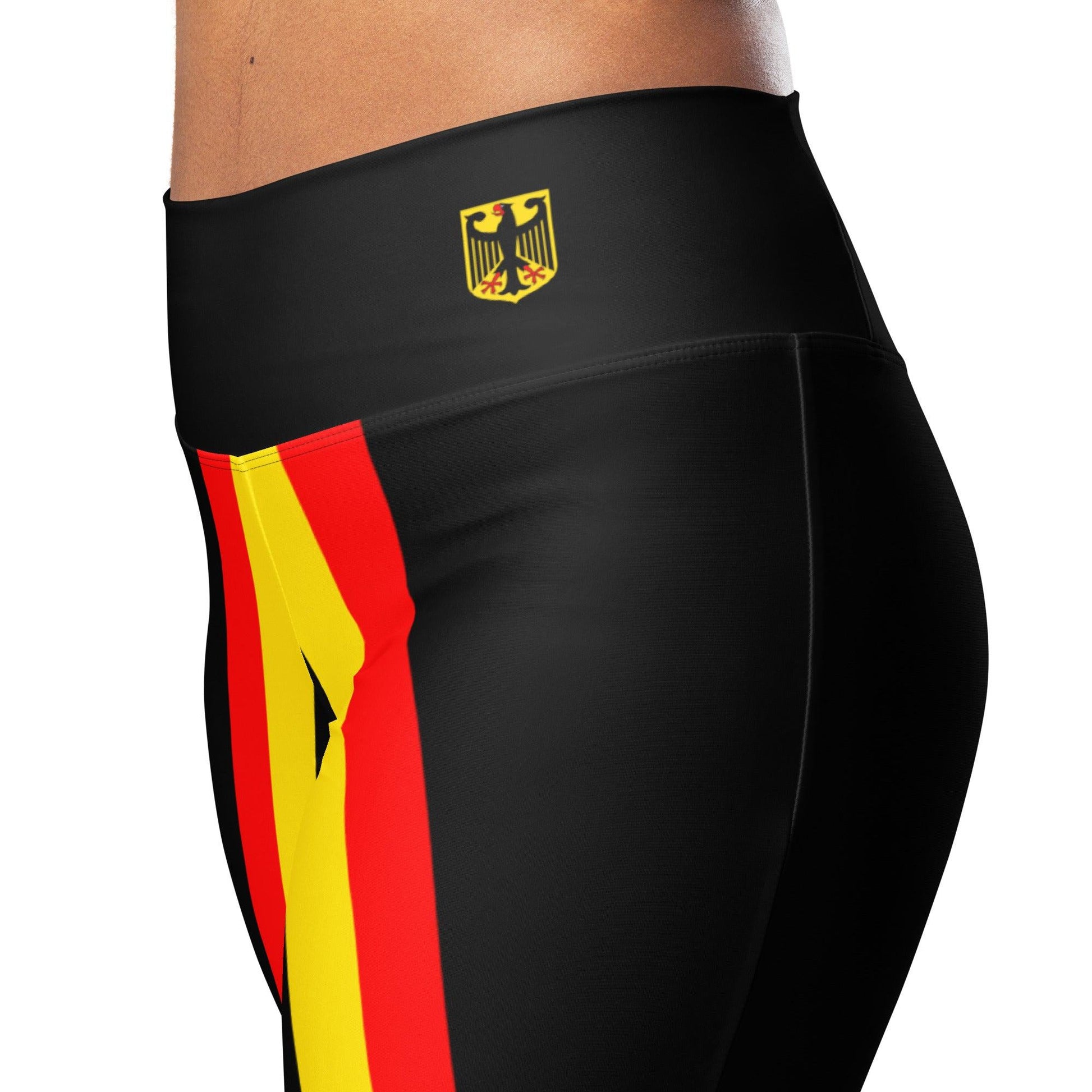 Deutschland High Waist Flare Leggings Flare Leggings 69.99 Deutschland, Flare, Leggings JLR Design