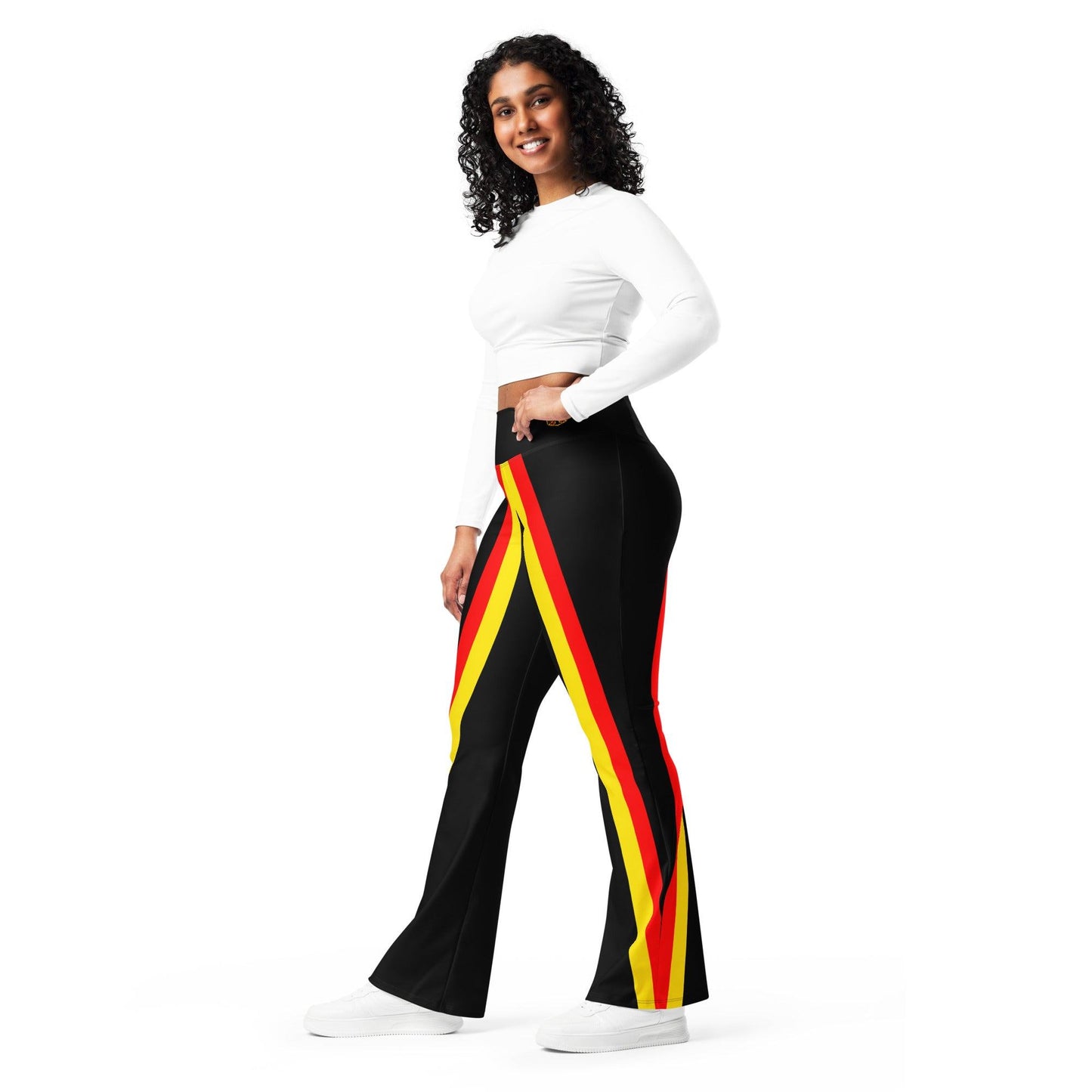 Deutschland High Waist Flare Leggings Flare Leggings 69.99 Deutschland, Flare, Leggings JLR Design