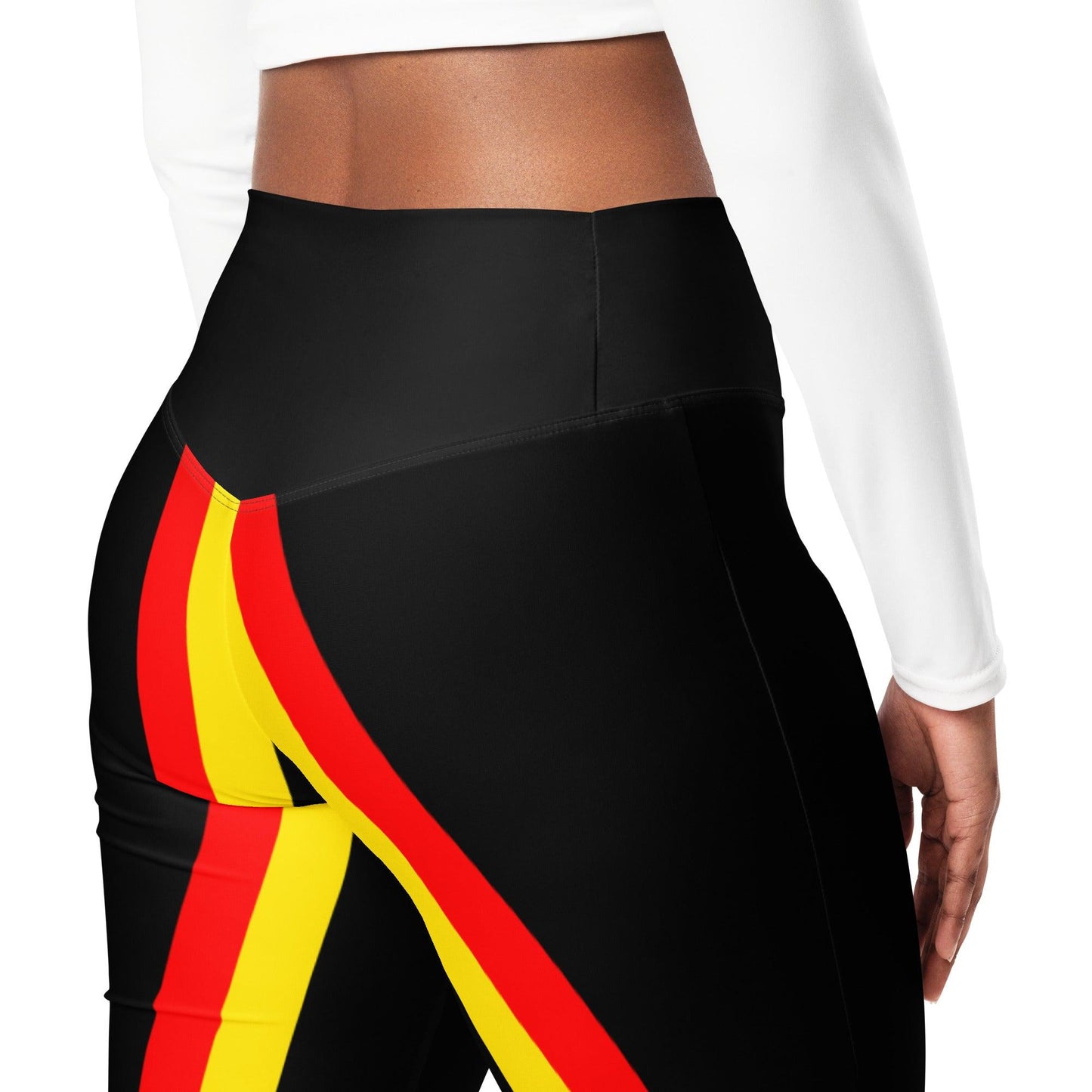 Deutschland High Waist Flare Leggings Flare Leggings 69.99 Deutschland, Flare, Leggings JLR Design