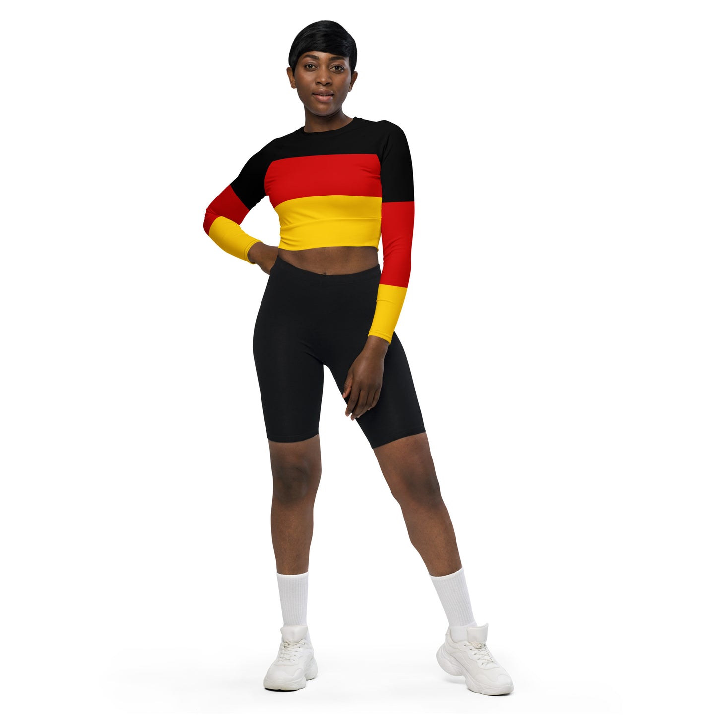 Deutschland Langarm Crop Top Long Sleeve Crop Top 61.99 Crop, Deutschland, Long, Sleeve, Top JLR Design