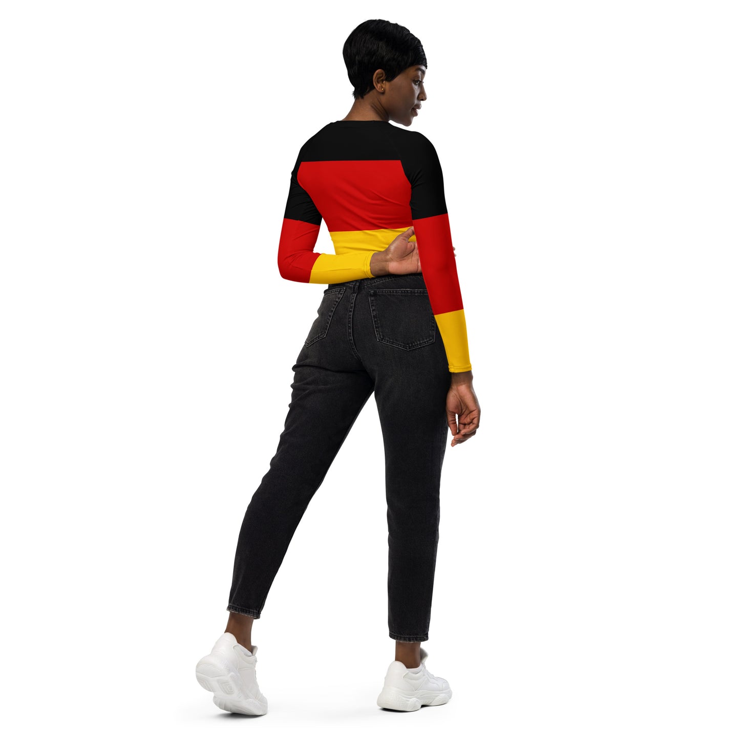 Deutschland Langarm Crop Top Long Sleeve Crop Top 61.99 Crop, Deutschland, Long, Sleeve, Top JLR Design