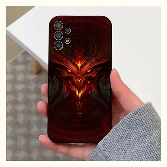 Diablo 3 TPU Hülle für Samsung Galaxy S20 S21 S22 S23 S24 S25 5G/Plus/FE/Ultra Handyhülle JLR Design