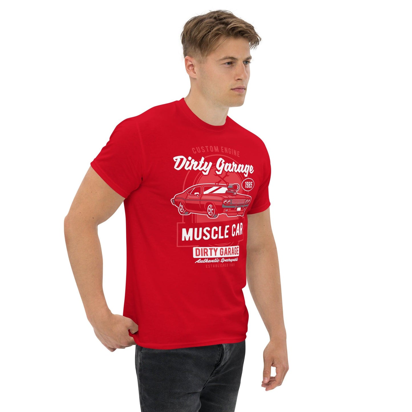 Dirty Garage Herren-T-Shirt T-Shirt 29.99 Car, Dirty, Garage, Herren, Muscle JLR Design