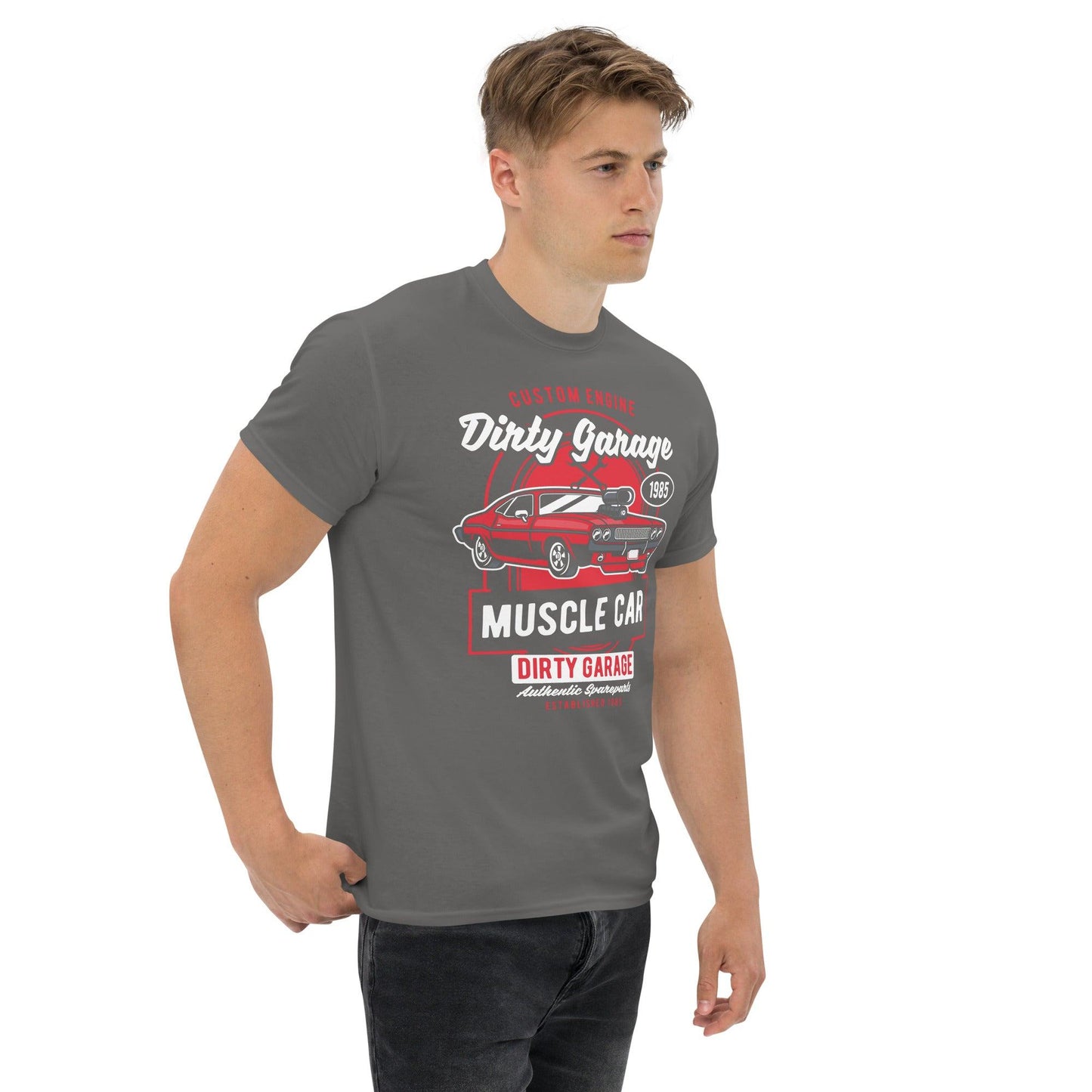 Dirty Garage Herren-T-Shirt T-Shirt 29.99 Car, Dirty, Garage, Herren, Muscle JLR Design