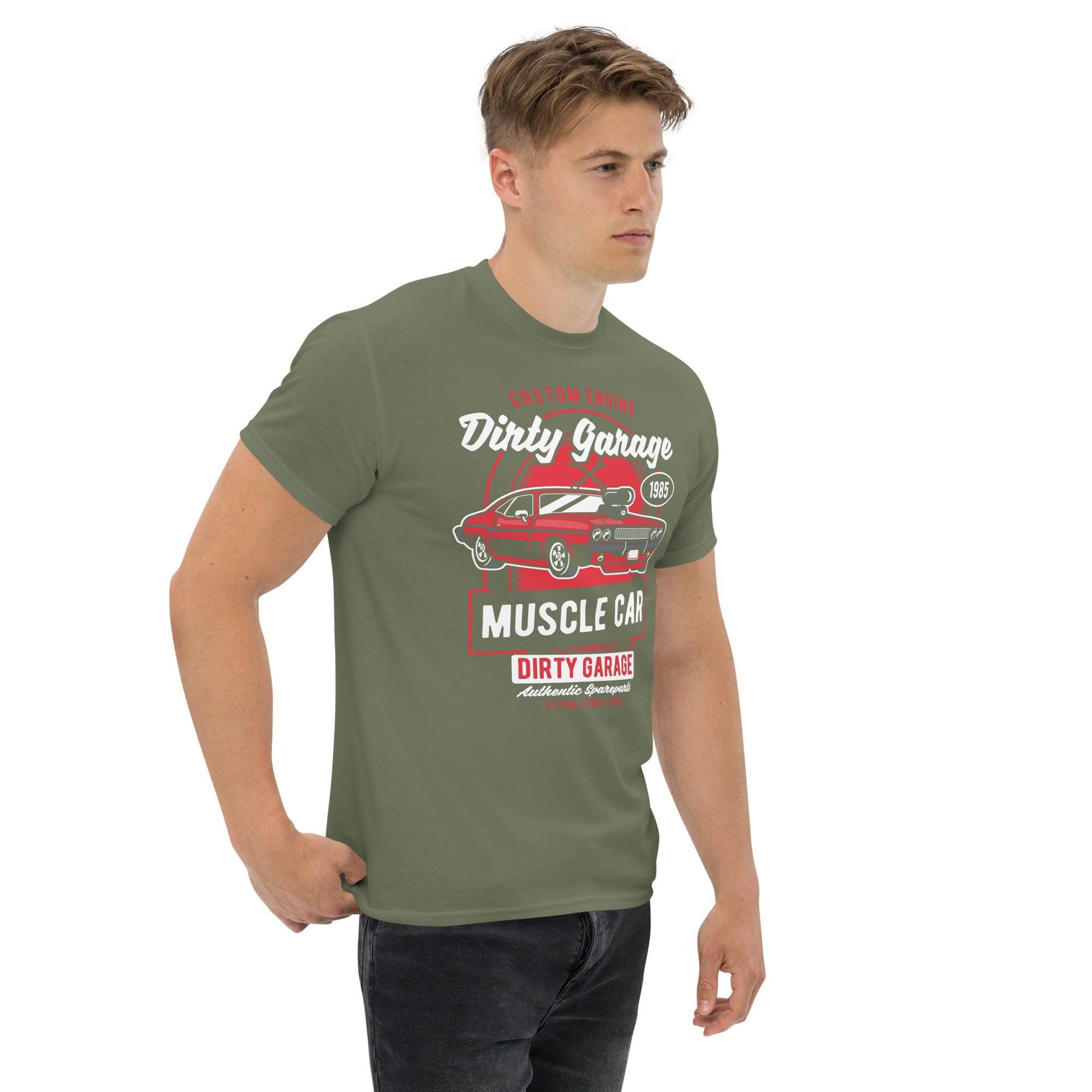 Dirty Garage Herren-T-Shirt T-Shirt 29.99 Car, Dirty, Garage, Herren, Muscle JLR Design