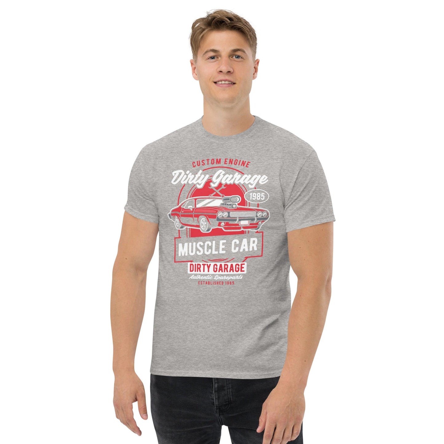 Dirty Garage Herren-T-Shirt T-Shirt 29.99 Car, Dirty, Garage, Herren, Muscle JLR Design